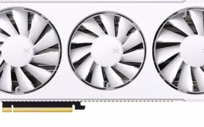 XFX Qicksilver Radeon RX 7800 XT Magnetic Air Gaming Arctic White